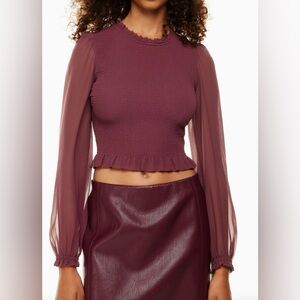 Aritzia Wilfred Tempest Blouse